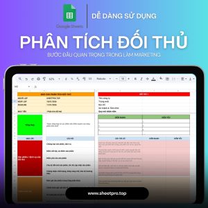 mẫu sheet báo cáo phân tích đối thủ marketing 1